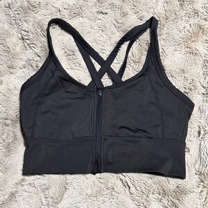 Women's Black Sports Bra